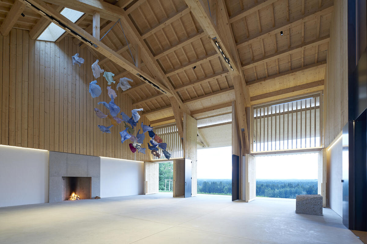 Kunst und Natur unter einem Dach: Das Lange Haus - Bild: Stefan Müller-Naumann